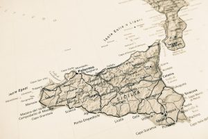 sicilia cartina