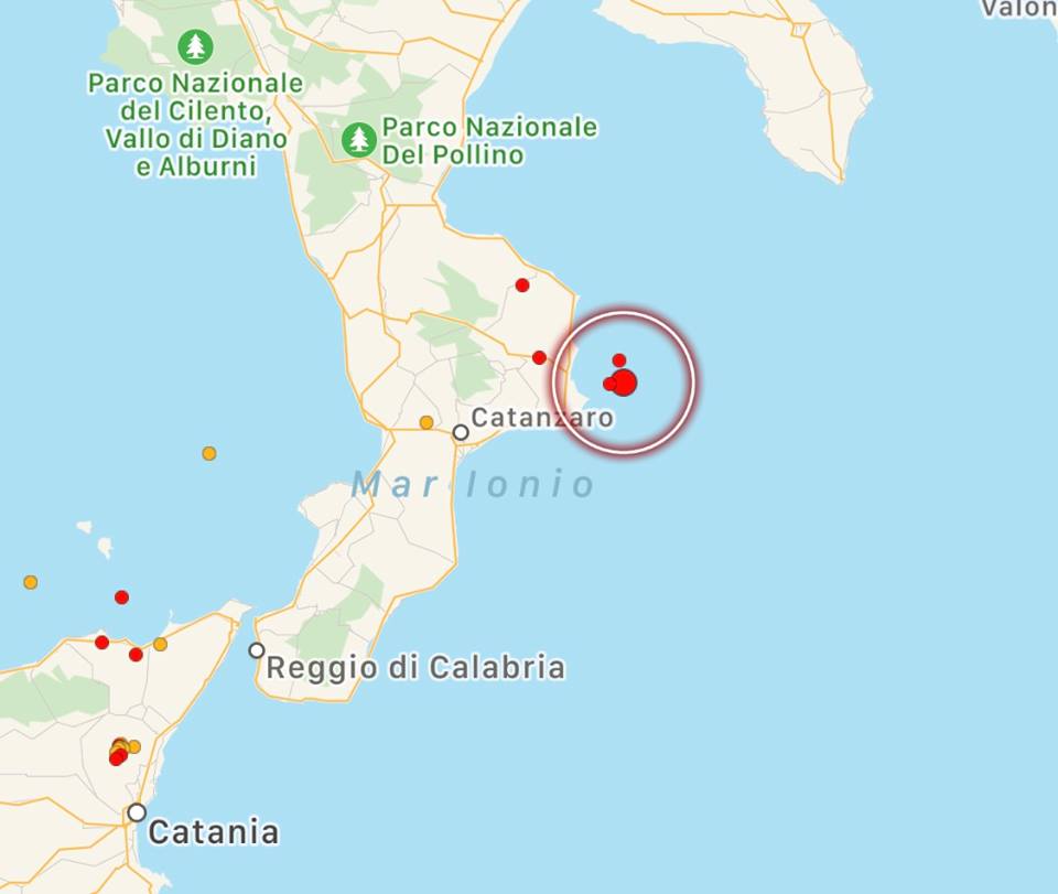 terremoto crotone