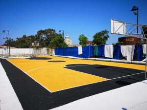 Campo basket george folyd messina