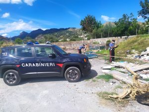 Carabinieri Roccalumera sequestro discarica
