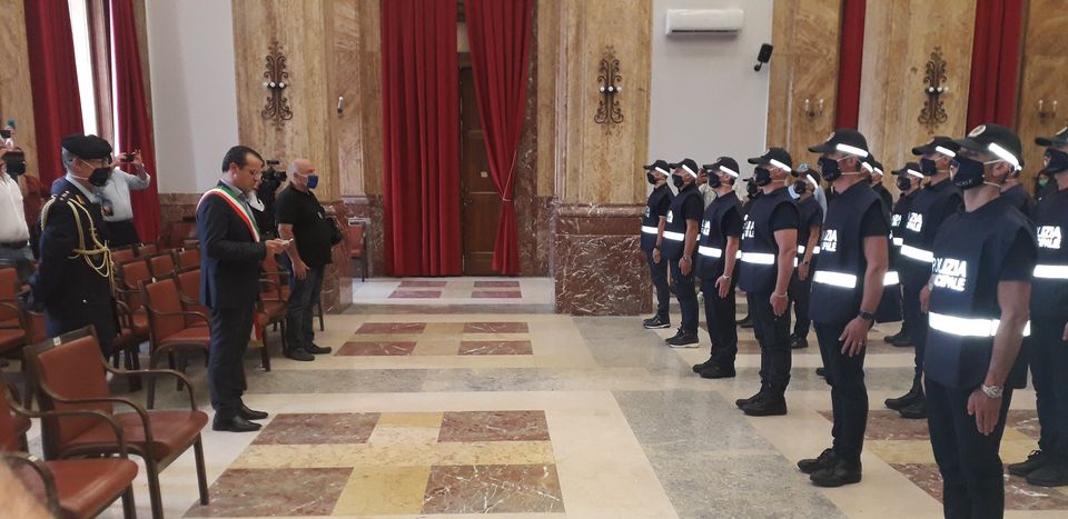Giuramento polizia municipale messina