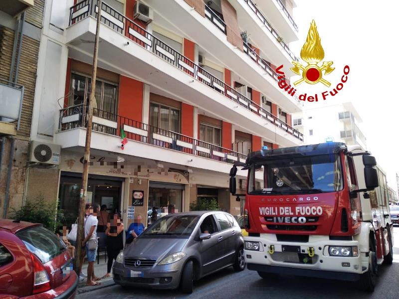 Incendio milazzo