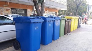 bidoni differenziata