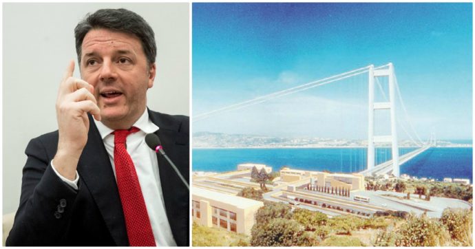 renzi ponte stretto