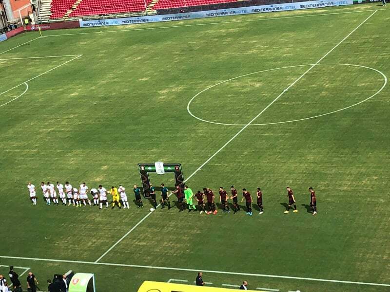 salernitana-reggina live diretta