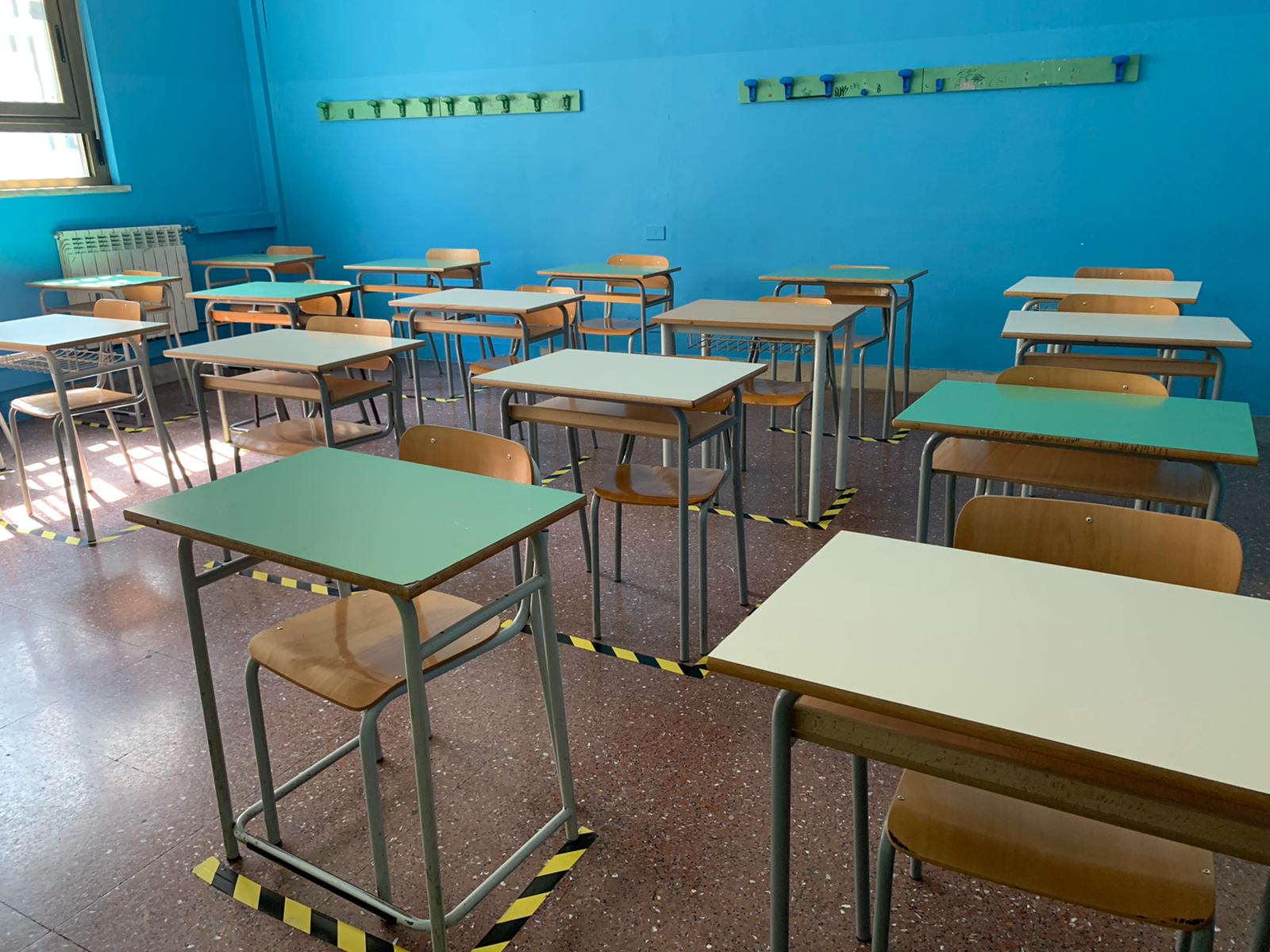 scuola banchi liceo da vinci reggio calabria