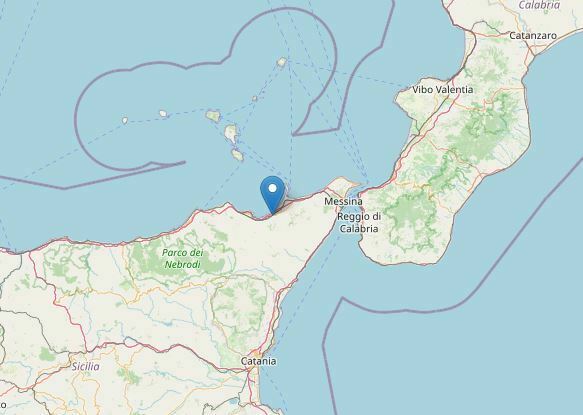 terremoto messina oggi sicilia