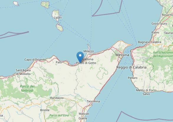 terremoto messina oggi sicilia