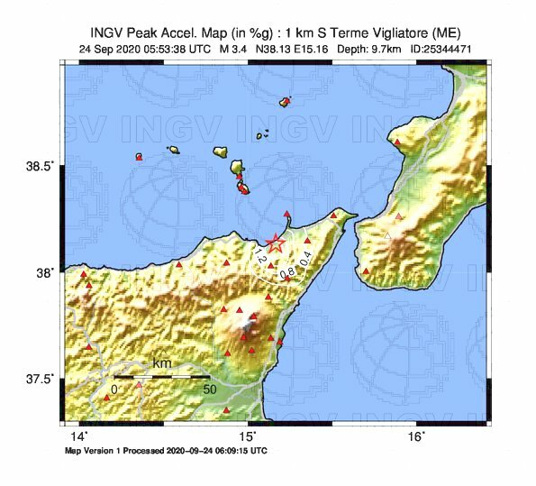 terremoto oggi messina