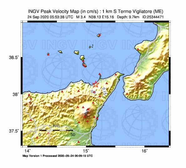 terremoto oggi messina