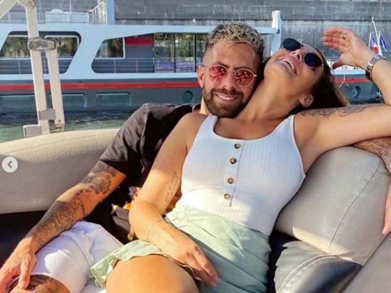 Jeremy Menez ed Emilie Nef Naf