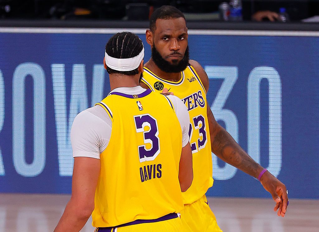 LeBron James e Anthony Davis