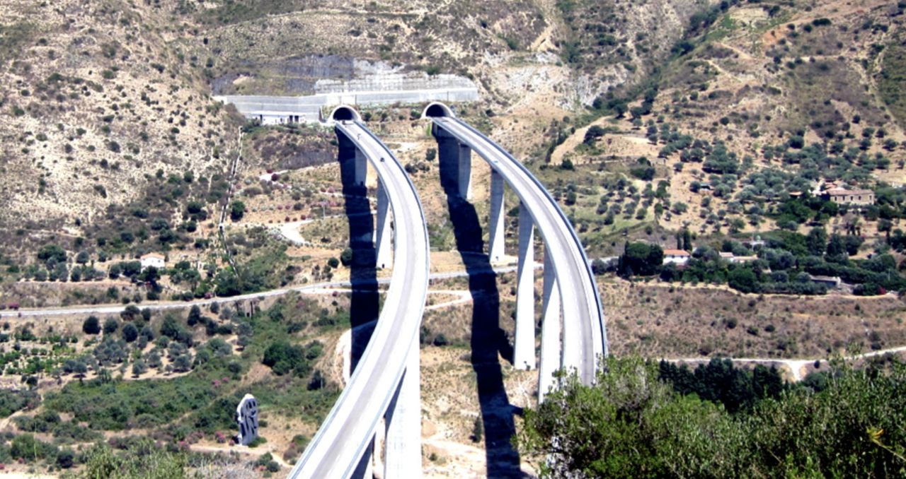 Viadotti a20 messina palermo