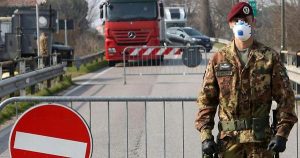 Zona rossa transenne esercito lockdown