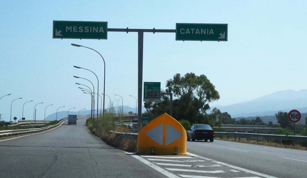 autostrada messina catania