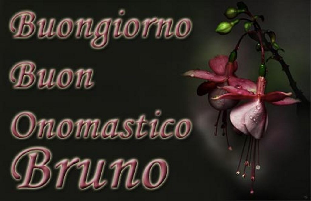 buon onomastico bruno