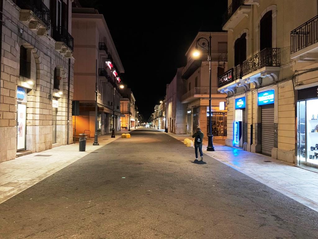 coprifuoco coronavirus reggio calabria 25 ottobre