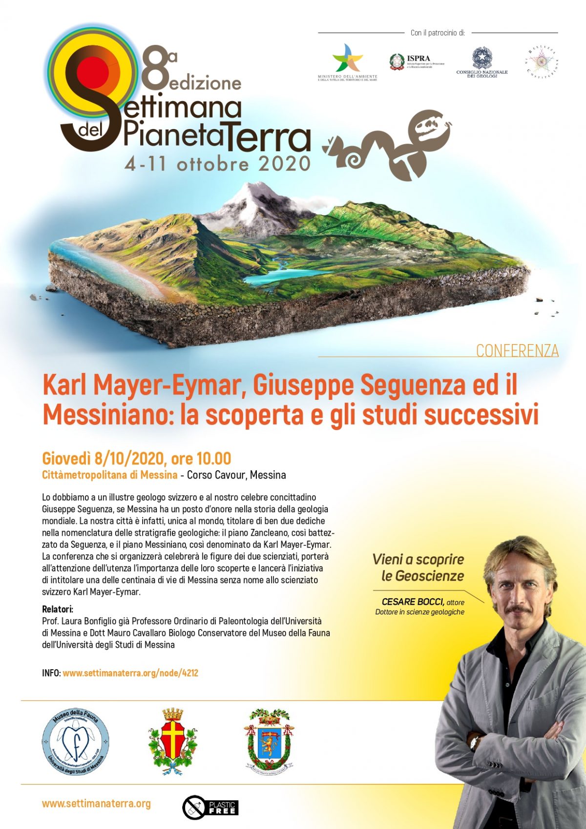 locandina settimana del pianeta terra 2020