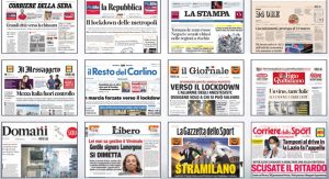 rassegna stampa 31 ottobre 2020