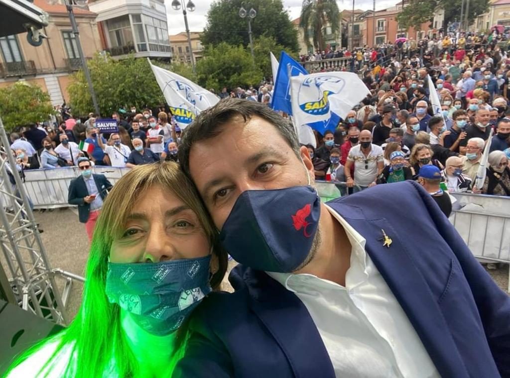 tilde minasi matteo salvini taurianova