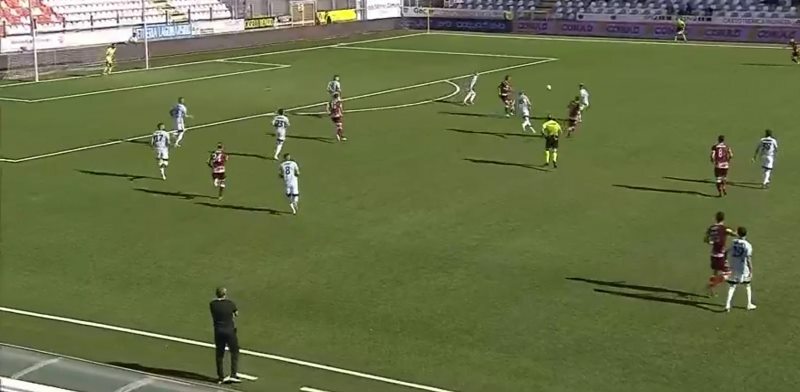 virtus entella-reggina diretta live