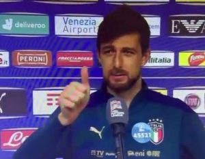 acerbi dedica fidanzata claudia