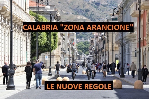 calabria zona arancione