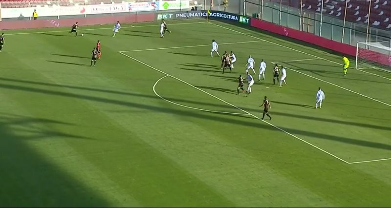 diretta reggina-spal