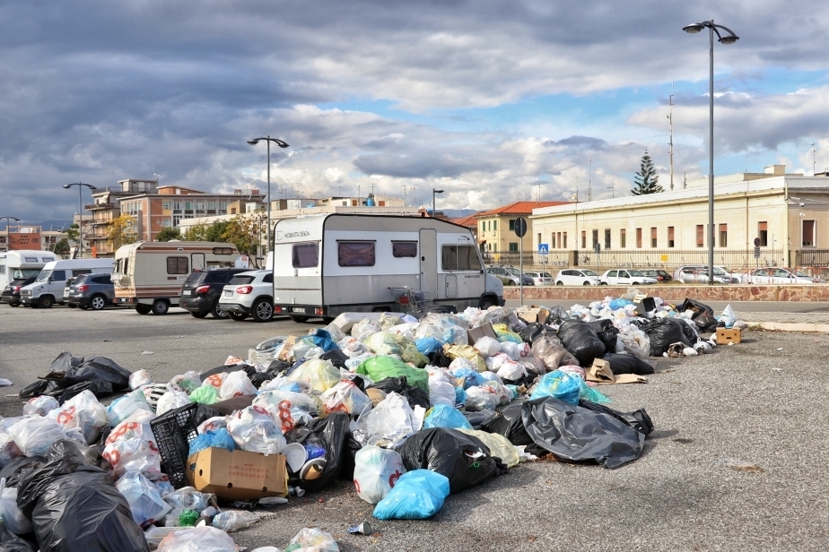 emergenza rifiuti reggio calabria san brunello