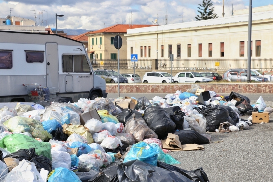 emergenza rifiuti reggio calabria san brunello