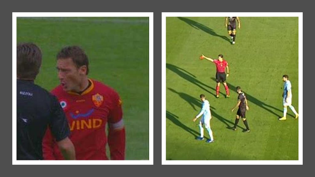 espulsione menez totti rizzoli