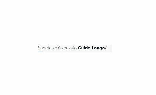 guido longo