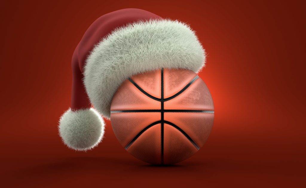 palla basket natale