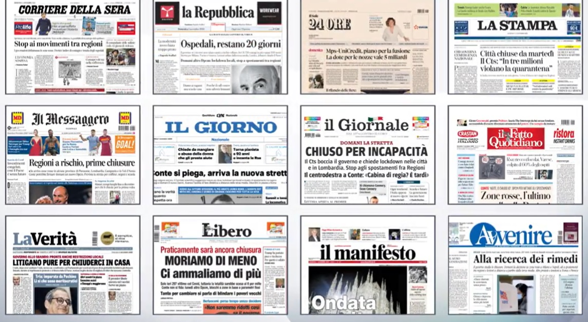 rassegna stampa 1 novembre 2020