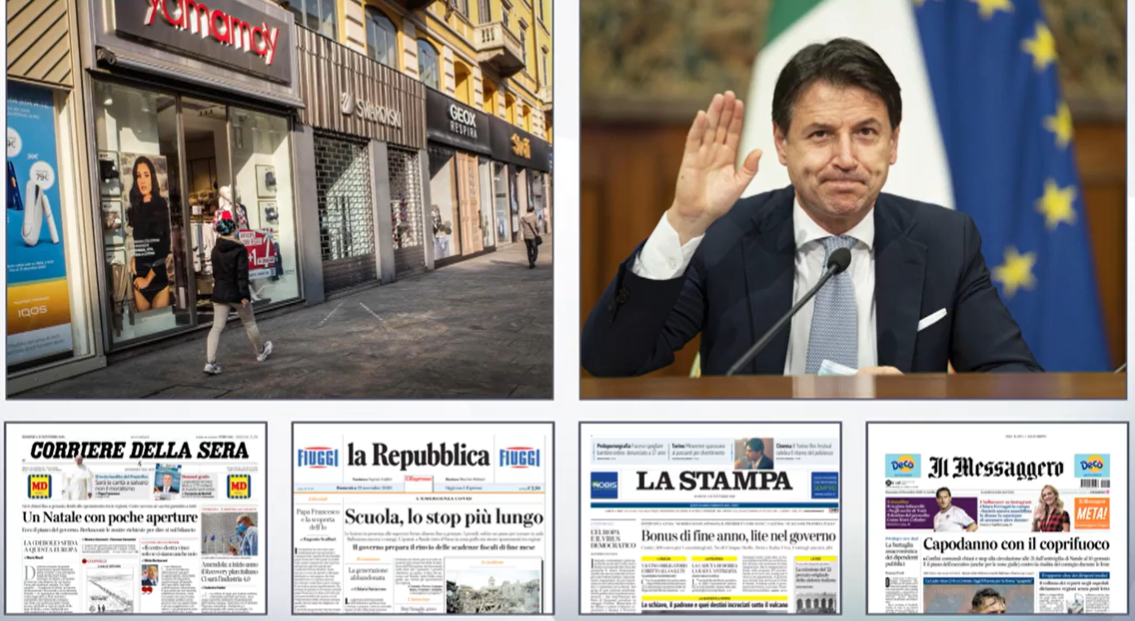 rassegna stampa 22 novembre 2020
