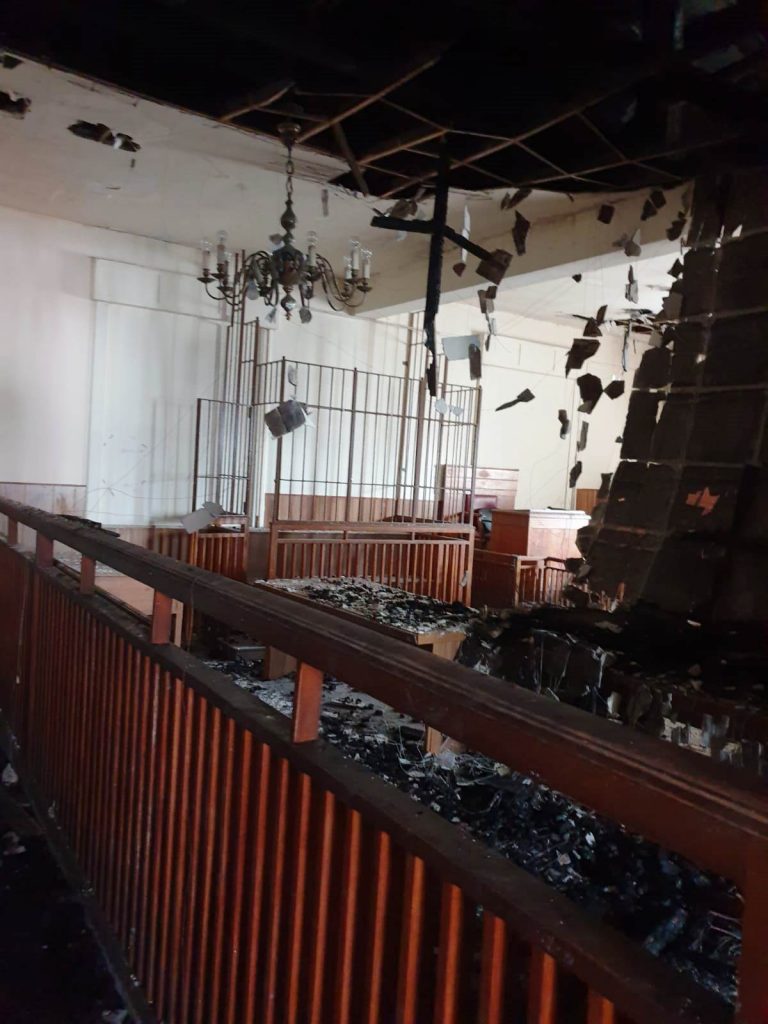 reggio calabria corte d'appello dopo incendio