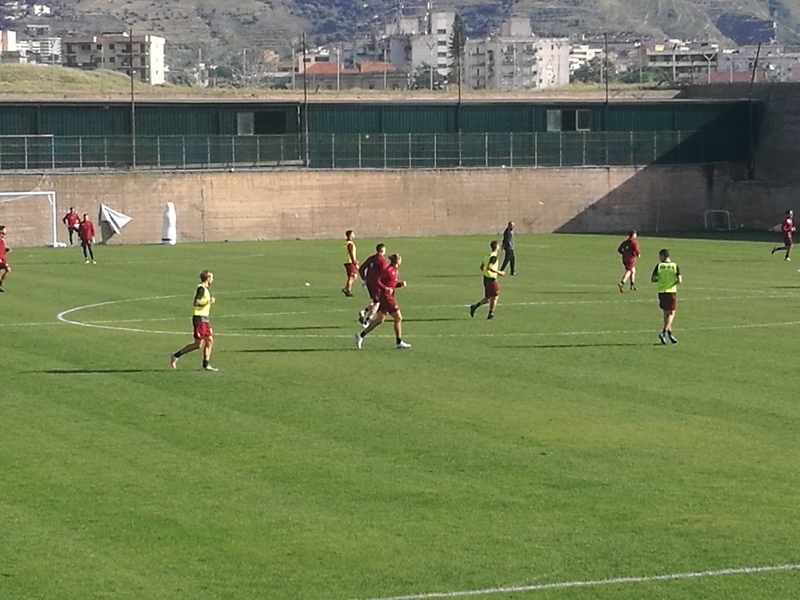 Reggina Allenamento