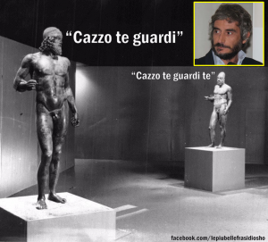 federico palmaroli bronzi di riace
