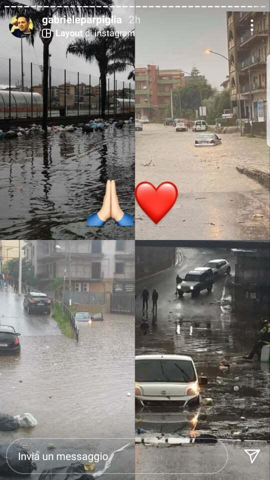 gabriele parpiglia maltempo reggio calabria 1