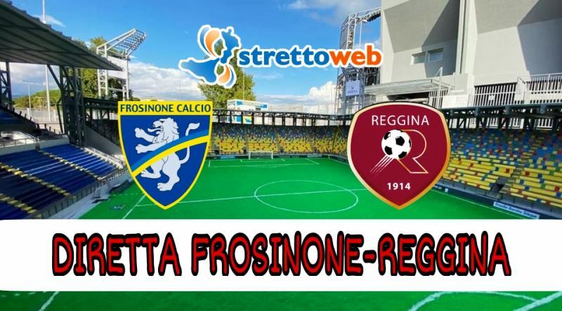 diretta frosinone-reggina