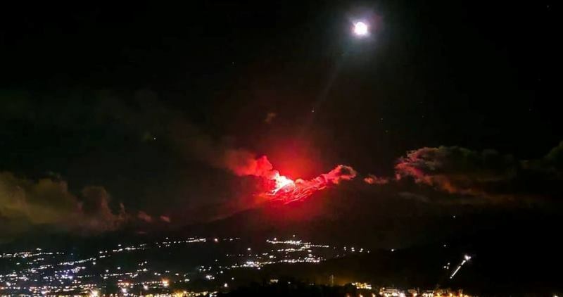 eruzione etna