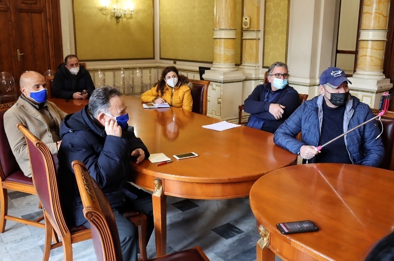 vicesindaco tonino perna incontro giornalisti reggio calabria