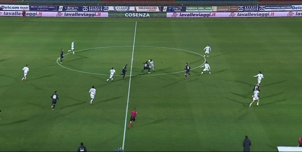diretta cosenza-reggina live