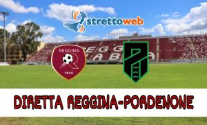 diretta reggina-pordenone