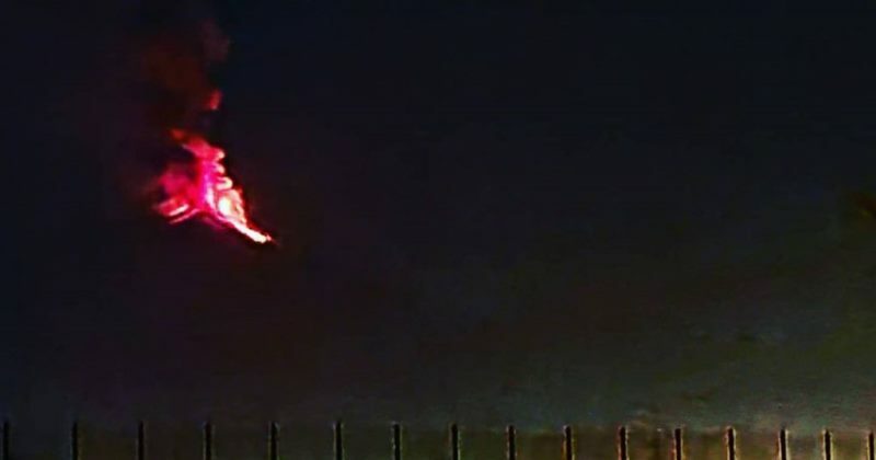 eruzione etna 24 febbraio 2021