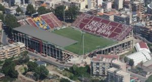 stadio granillo dall'alto