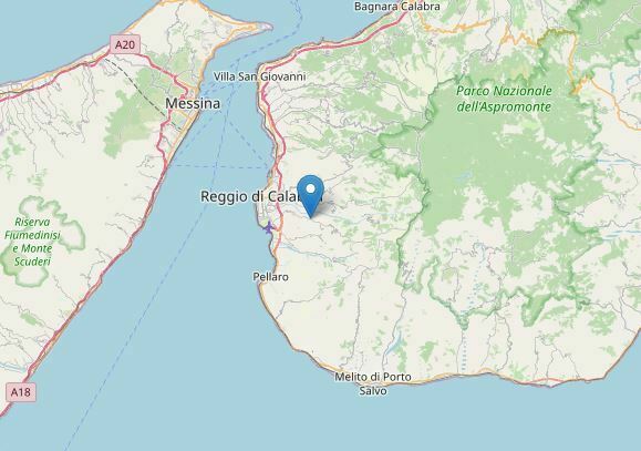 terremoto oggi reggio calabria