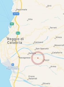 terremoto reggio calabria oggi