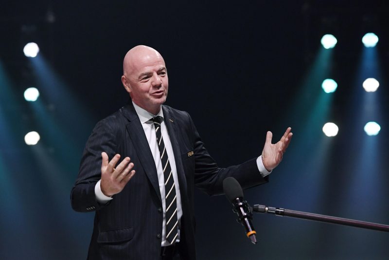 Presidente Fifa Gianni Infantino
