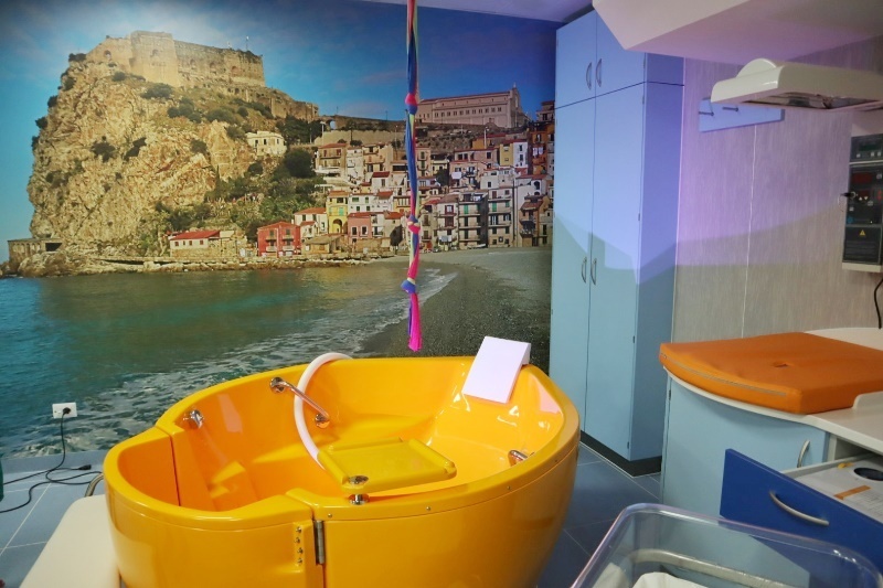 basso rischio ostetrico nuova sala parto gom reggio calabria